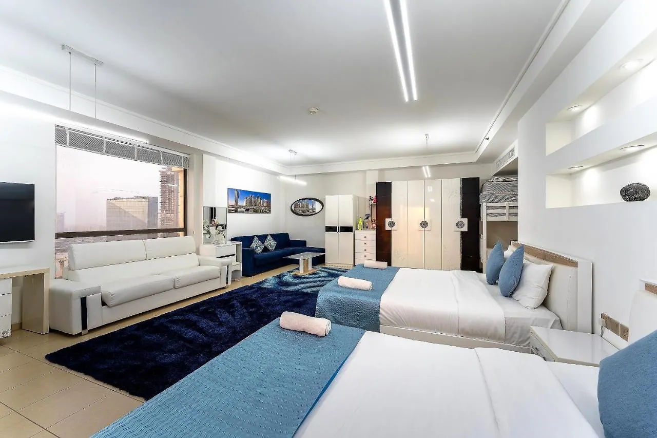 Apartment Dubai Jbr Amaz Penthouse Front Sea 5 Plus 1 Bdr Private Climatized Pool
