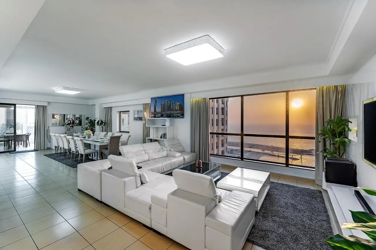 Dubai Jbr Amaz Penthouse Front Sea 5 Plus 1 Bdr Private Climatized Pool
