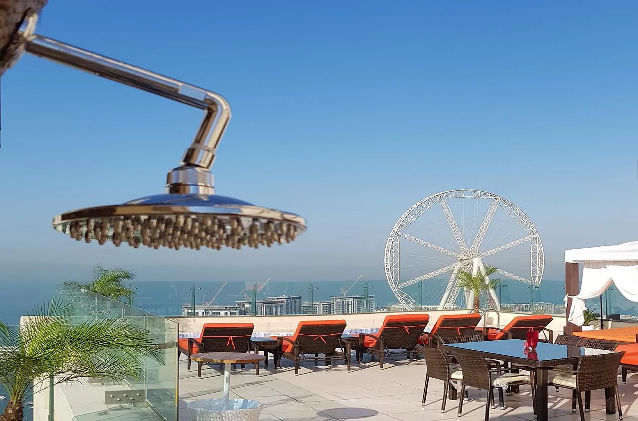 Dubai Jbr Amaz Penthouse Front Sea 5 Plus 1 Bdr Private Climatized Pool