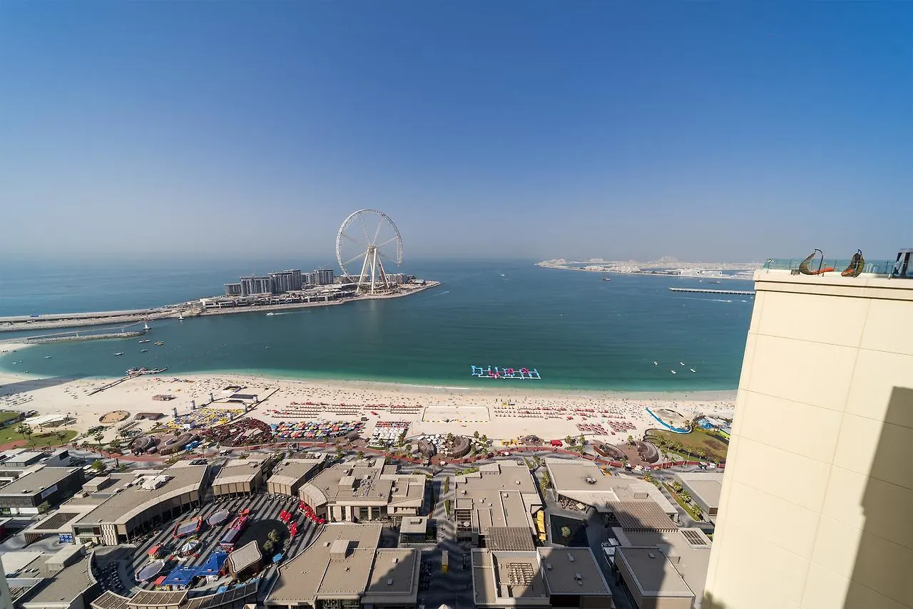 Dubai Jbr Amaz Penthouse Front Sea 5 Plus 1 Bdr Private Climatized Pool