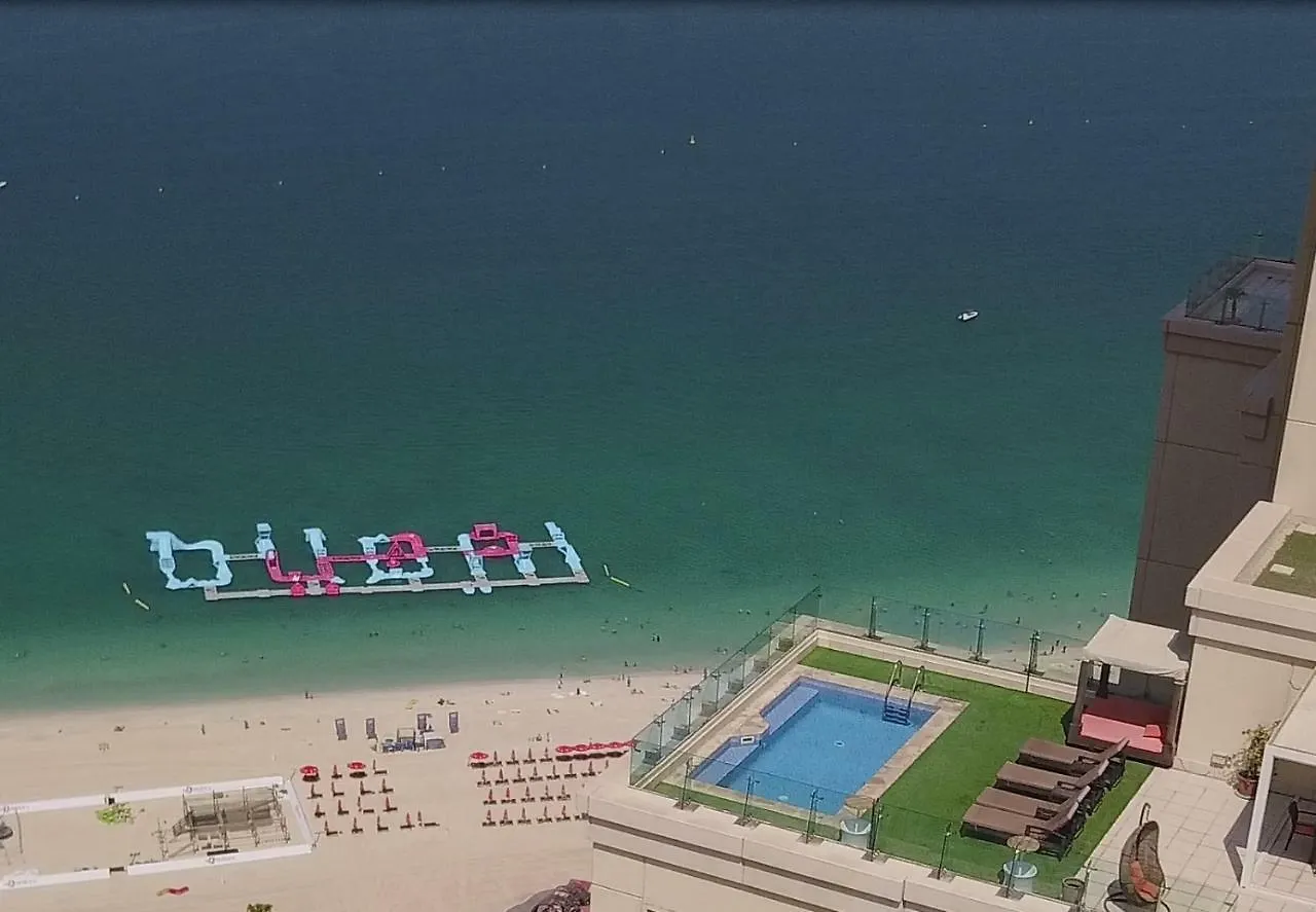 Apartment Dubai Jbr Amaz Penthouse Front Sea 5 Plus 1 Bdr Private Climatized Pool