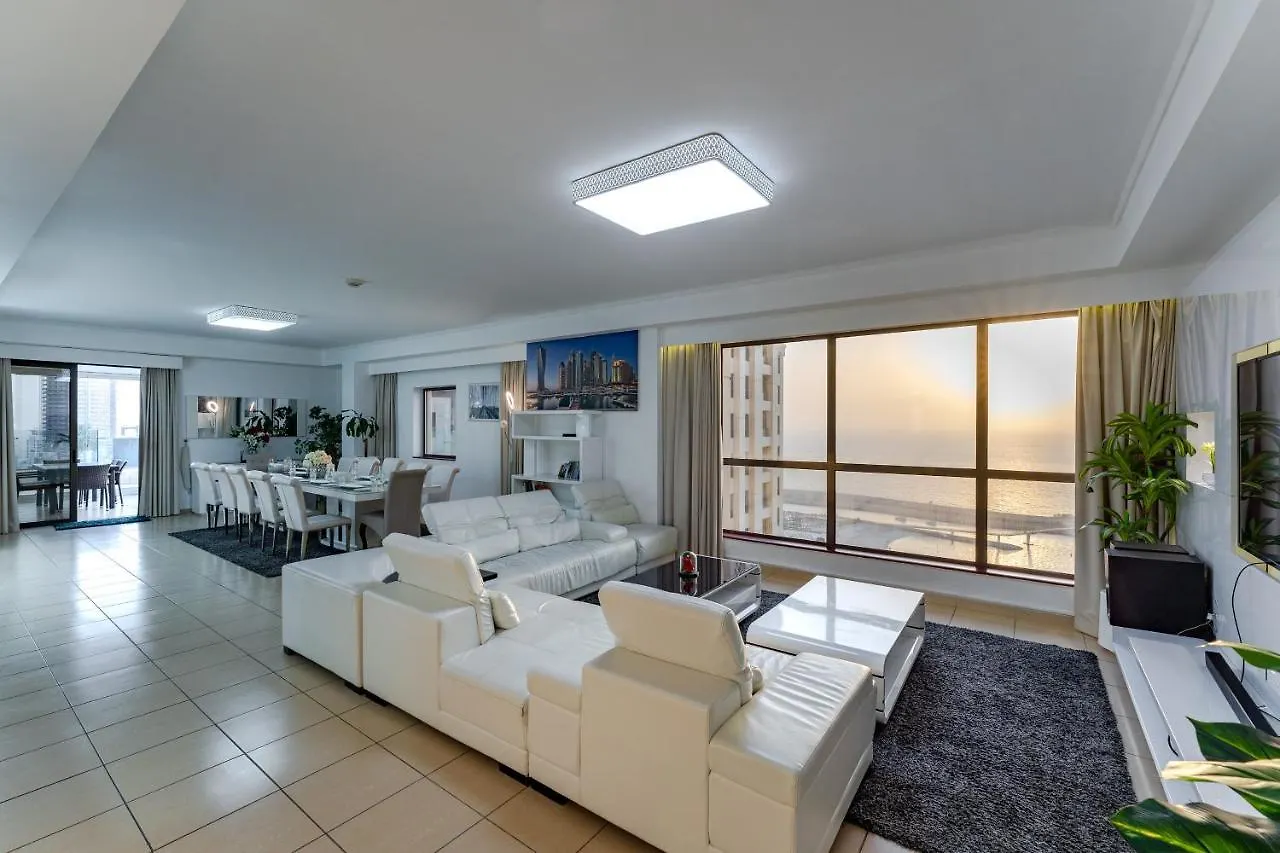 Appartement Dubai Jbr Amaz Penthouse Front Sea 5 Plus 1 Bdr Private Climatized Pool