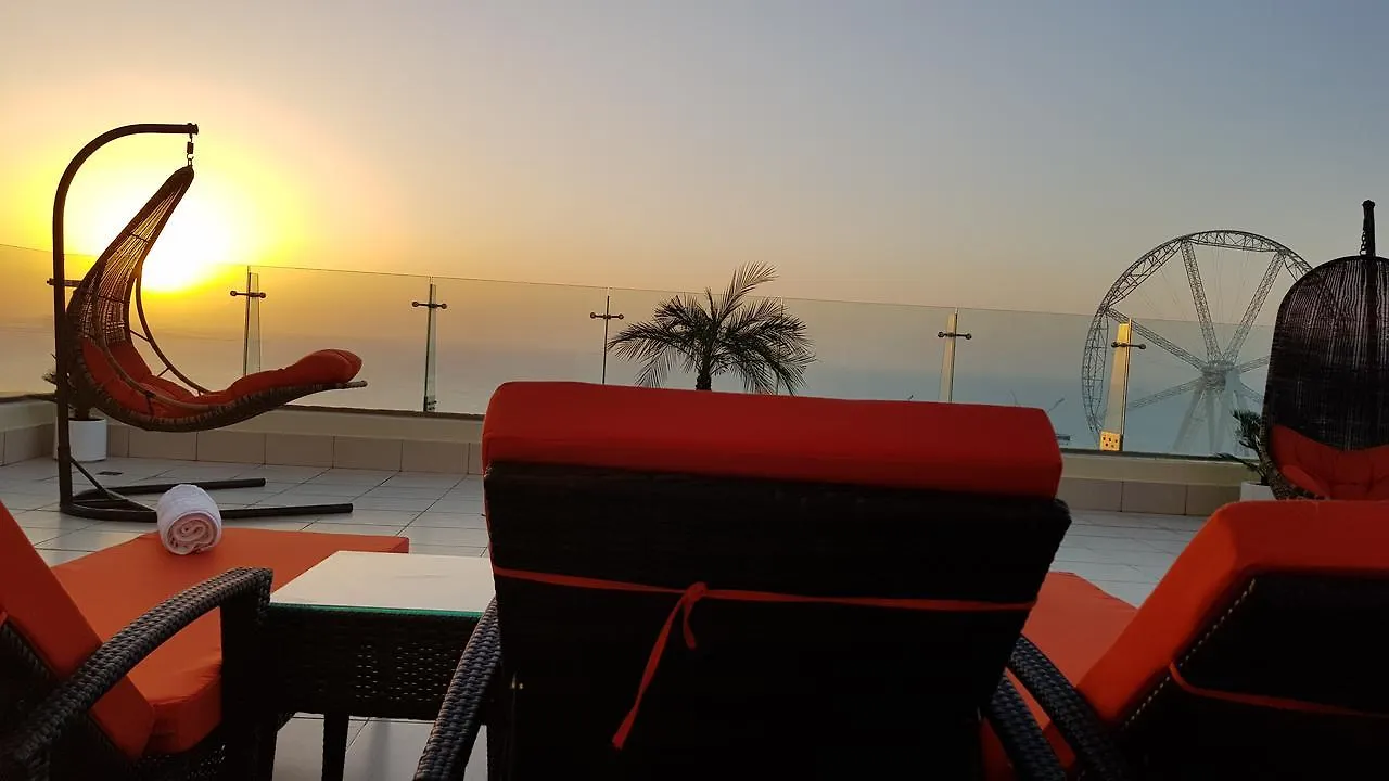 Dubai Jbr Amaz Penthouse Front Sea 5 Plus 1 Bdr Private Climatized Pool 0*,